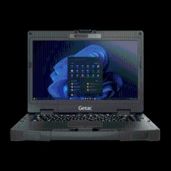 Getac S410, 35.5cm (14''), IT-layout, USB, USB-C, RS232, BT, Ethernet, Wi-Fi, Intel Core i5, SSD, Win. 11 Pro