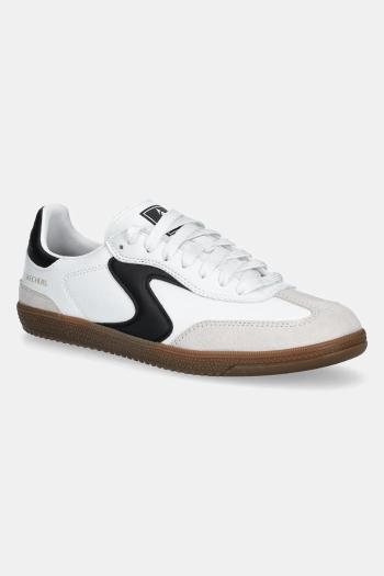 Kožené tenisky Skechers HOTSHOT dámske, biela farba, 185232