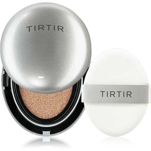 TIRTIR Mask Fit Aura Cushion hydratačný make-up v hubke pre rozjasnenie pleti odtieň 33C Hazel 18 g