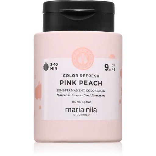 Maria Nila Colour Refresh jemná vyživujúca maska bez permanentných farebných pigmentov odtieň Pink Peach 9.46 100 ml