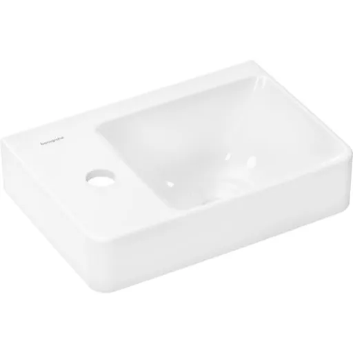 Hansgrohe Xelu Q umývadlo 36x25 cm otvor pre batériu vľavo 60315450
