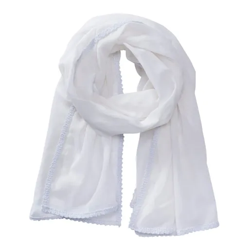 Myrtle Beach (Daiber) Bavlnený šál MB6404 - Biela