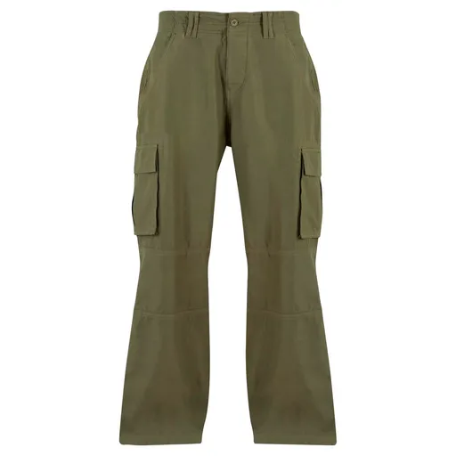 Build Your Brand Pánske cargo nohavice - Olivová | 28