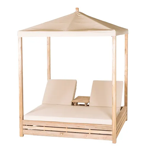 DEOKORK Teaková posteľ DAYBED