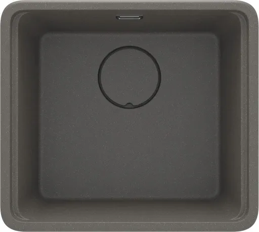 DEANTE DEANTE - Momi anthracite metallic Granitový drez, 1-bowl ZKM_T10A