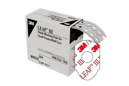 3M Leap III Finish Blocking Pads 1696M, 1 rolka = 1000 podložiek s priemerom 18 mm