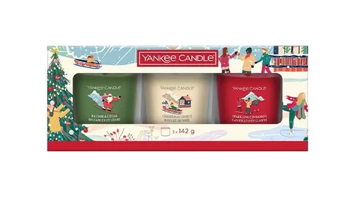 YANKEE CANDLE Darčeková sada sviečok Tumbler 3 x 142g