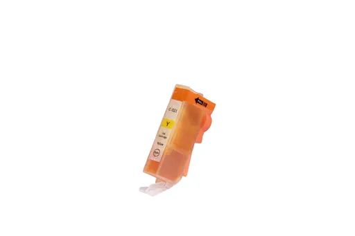 Kompatibilná atramentová náplň 2936B001, CLI521Y, 10,5ml listov pre tlačiarne Canon (ORINK BULK), žltá