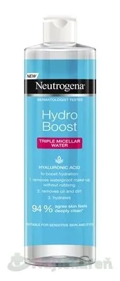 NEUTROGENA Hydro Boost TRIPLE MICELLAR WATER micelárna voda 3 v1 400ml
