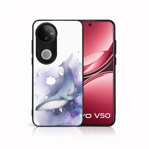MY ART Ochranný kryt pre Vivo V50 5G WHALE (242)