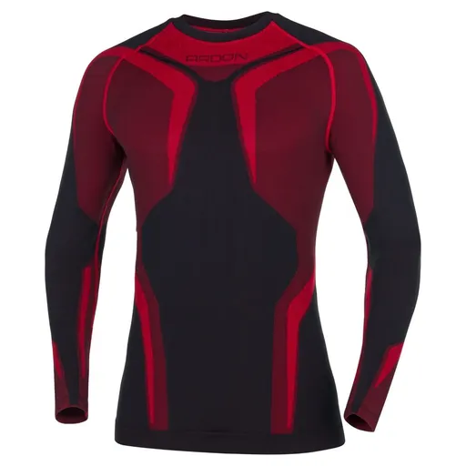 Ardon Funkčné tričko s dlhým rukávom ATROCLIM - Červená | 2XL