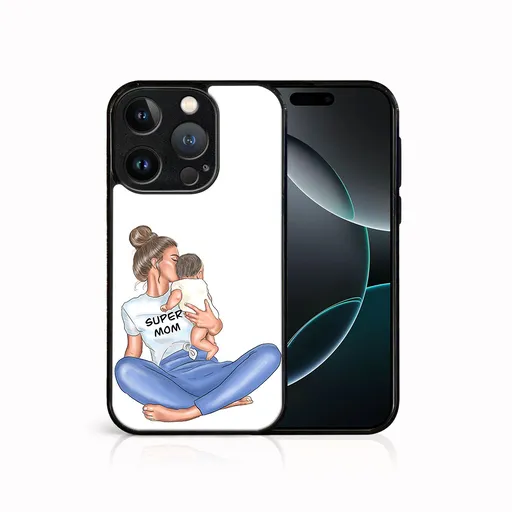 MY ART Ochranný kryt pre Apple iPhone 16 Pro SUPERMOM (112)