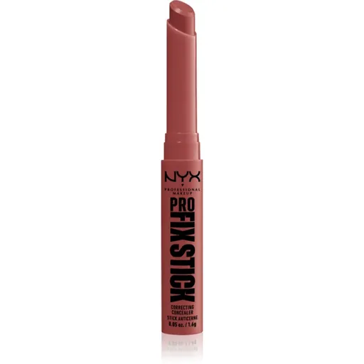 NYX Professional Makeup Pro Fix Stick korektor pre zjednotenie farebného tónu pleti odtieň 0.6 Brick Red 1.6 g