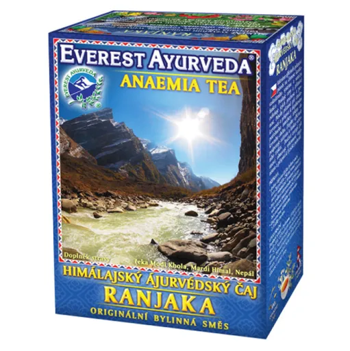 EVEREST AYURVEDA Ranjaka železo a kvalita krvi sypaný čaj 100 g