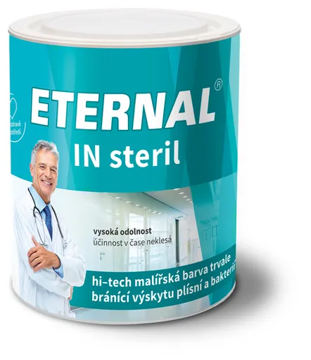 AUSTIS ETERNAL IN STERIL - Farba proti plesniam a baktériam biela 1 kg