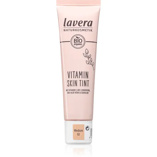 Lavera Vitamin Skin Tint vitamínový krém na tvár odtieň 02 Medium 30 ml