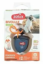 BIVOUAK blikajúce svetlo arašidové USB modré Zolux