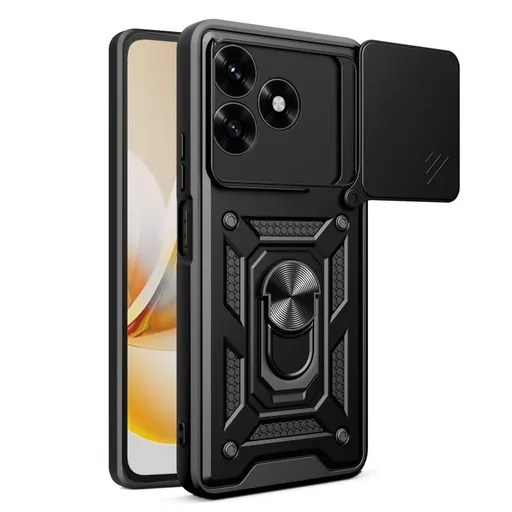 RING CAMERA Kryt s držiakom pre Honor X5c Plus čierny