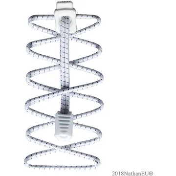 Nathan Run Laces Reflective  biele 118 cm (1171N.white)