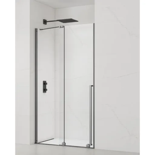Sprchové dvere 120 cm SAT Xmotion PVD Gun metal SATBWIXM120NIKAGM