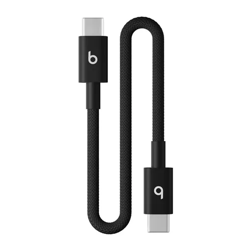 Beats USB-C / USB-C Woven Cable (20cm) - Bolt Black