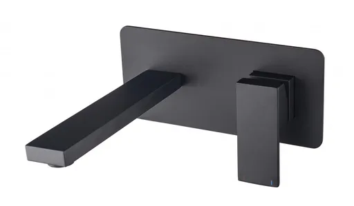 BESCO - Podomietková umývadlová batéria MODERN / variujú - Radiátory - Farebné prevedenie HL - Čierna matná BABUMVSCZ