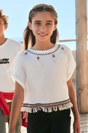 Detské bavlnené tričko Mayoral