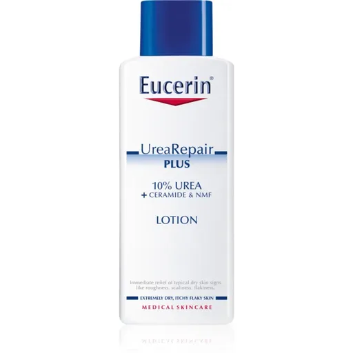 Eucerin UreaRepair PLUS telové mlieko pre suchú a podráždenú pokožku 10% Urea 250 ml