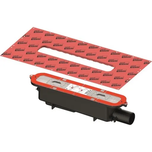 Tece Tecedrainprofile sifón plast černá 673002