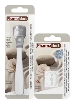 Pharmadoct  Feet Set škrabka na päty+10 minižilet.