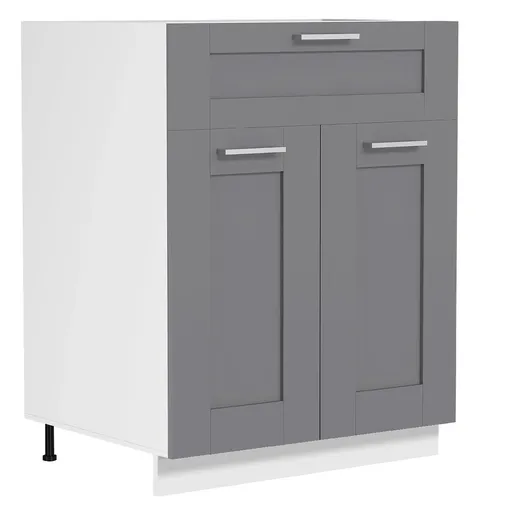 VCM Spodní skříňka se zásuvkou 60 cm „Colura“, antracitová