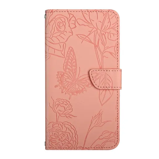 ART BLOSSOM Peňaženkový obal pre Motorola Edge 50 ružový