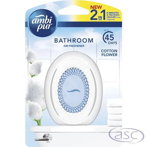 Osviežovač Ambi Pur Bathroom Cotton flower 7,5ml