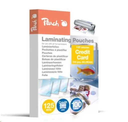 Peach Laminovacia fólia credit 125mic PP525-07