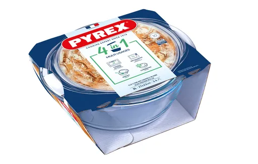 ZAPEKACIA MISA OKRÚHLA S VEKOM PYREX 3L SKLO