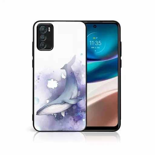 MY ART Ochranný kryt pre Motorola Moto G42 WHALE (242)