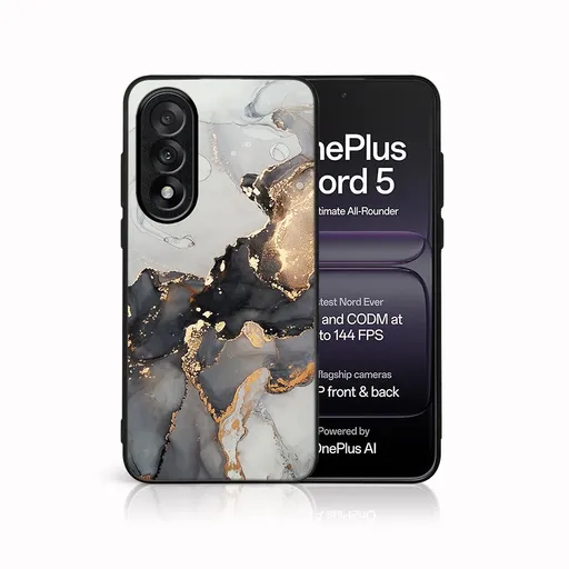 MY ART Ochranný kryt pre OnePlus Nord 5 5G GREY MARBLE (140)