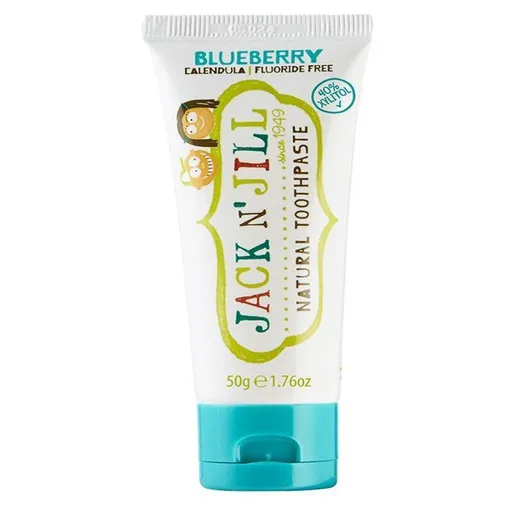 JACK N'JILL Prírodná zubná pasta čučoriedka 50 g