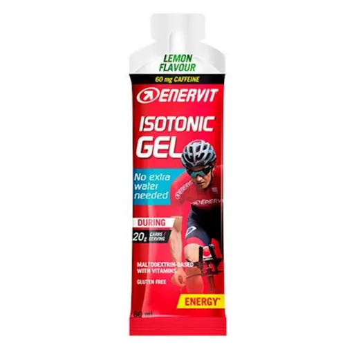 ENERVIT Isotonic gél s kofeínom citrón 60 ml