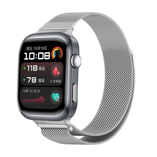 MILANESE Kovový remienok pre Huawei Watch D2 strieborný