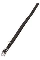 Obojok pre psov SOFT NYLON čierny 20mm/45cm Zolux