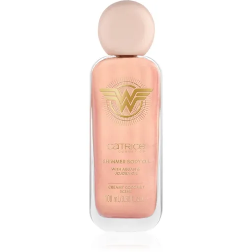 Catrice Wonder Woman trblietavý olej na telo odtieň 020 Sassy 100 ml