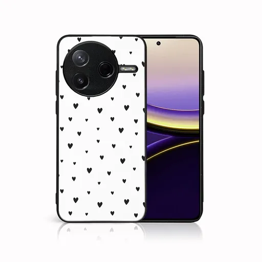 MY ART Ochranný kryt pre Xiaomi Poco F7 Pro BLACK HEARTS (167)