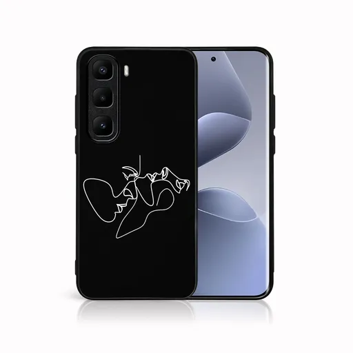 MY ART Ochranný kryt pre Infinix Hot 50 Pro+ FACES (196)