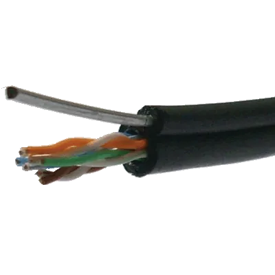 DATACOM UTP drôt Cat5e 305m samonosný OUTDOOR blk