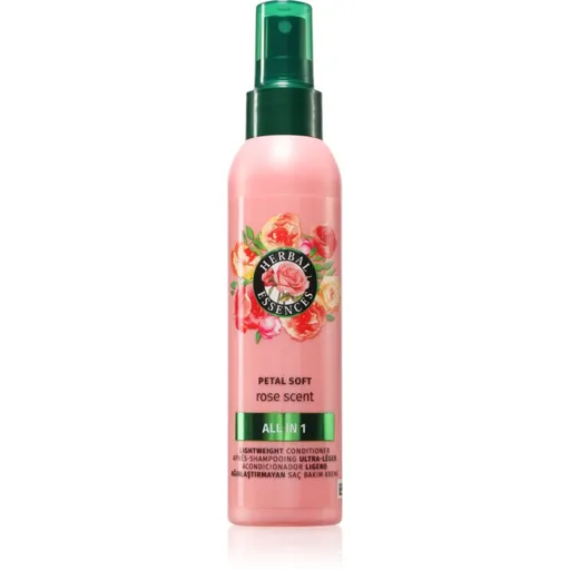 Herbal Essences Rose Scent Petal Soft kondicionér pre suché a poškodené vlasy 145 ml