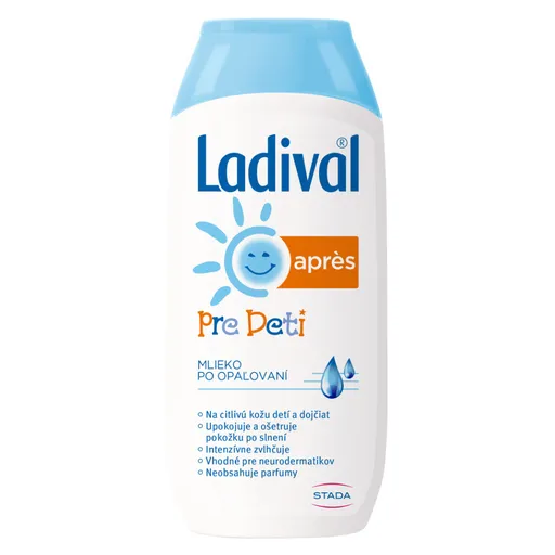 Ladival PRE DETI apres mlieko po opaľovaní 200ml
