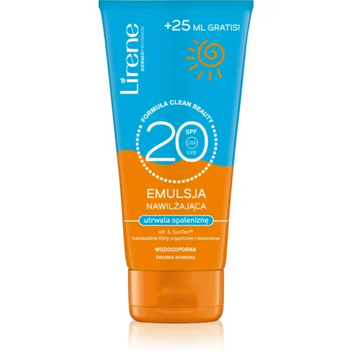 Lirene Sun care hydratačný ochranný krém SPF 20 175 ml