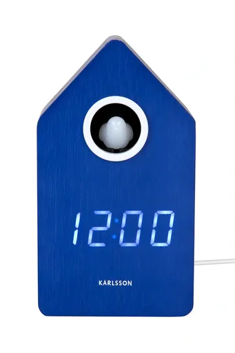 Kukučkové hodiny Karlsson Cuckoo LED 16 cm