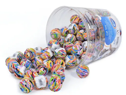 Duvo+ Farebná penová lopta 4 cm